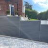 Anthracite Composite Fencing